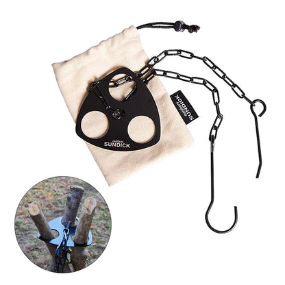 Compatible with Apple, Campfire Camping Stainless Steel Hanging Pot Tripod Accessories