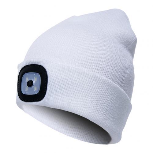 LED Knit Hat Button Cell Type Knitted Hat With Light Glowing