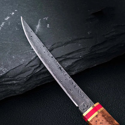 New Damascus Steel Knife Handle Meat Knife