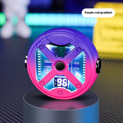 Mech Glowing Fingertip Spinning Top Charging Lighter