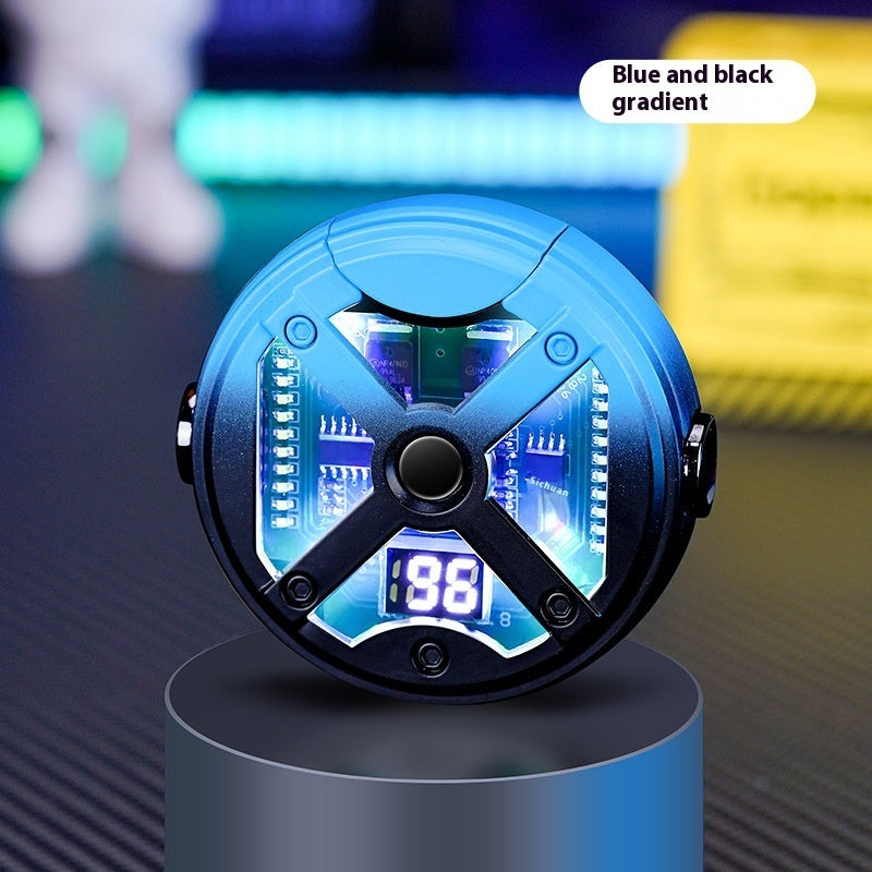 Mech Glowing Fingertip Spinning Top Charging Lighter