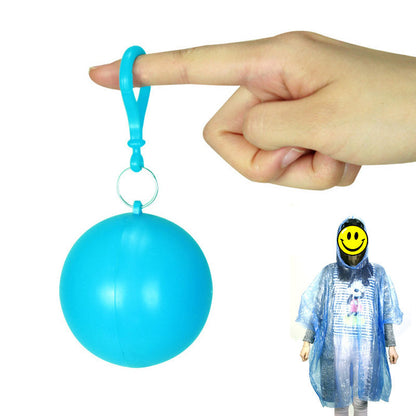 Raincoat ball disposable raincoat