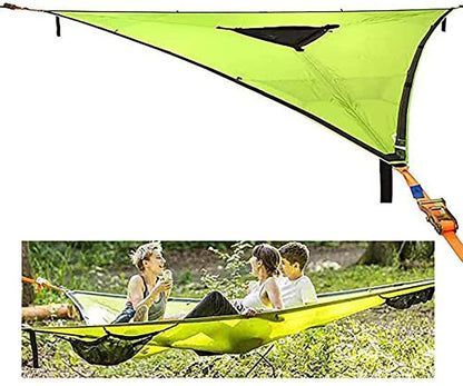 Aerial Multi-person Triangle Hammock Portable