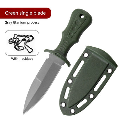 Outdoor Knife Straight Knife Camping Portable Fruit Knife