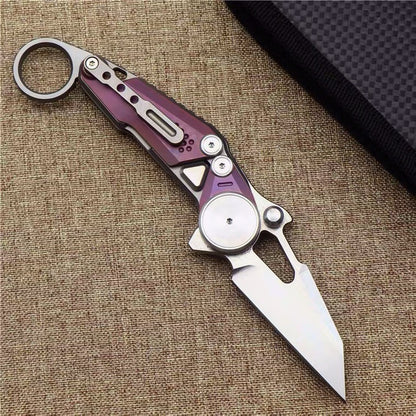 Folding Knife Titanium Alloy And High Hardness Knife