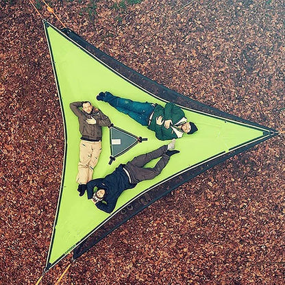 Aerial Multi-person Triangle Hammock Portable