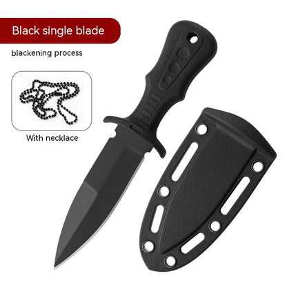 Outdoor Knife Straight Knife Camping Portable Fruit Knife