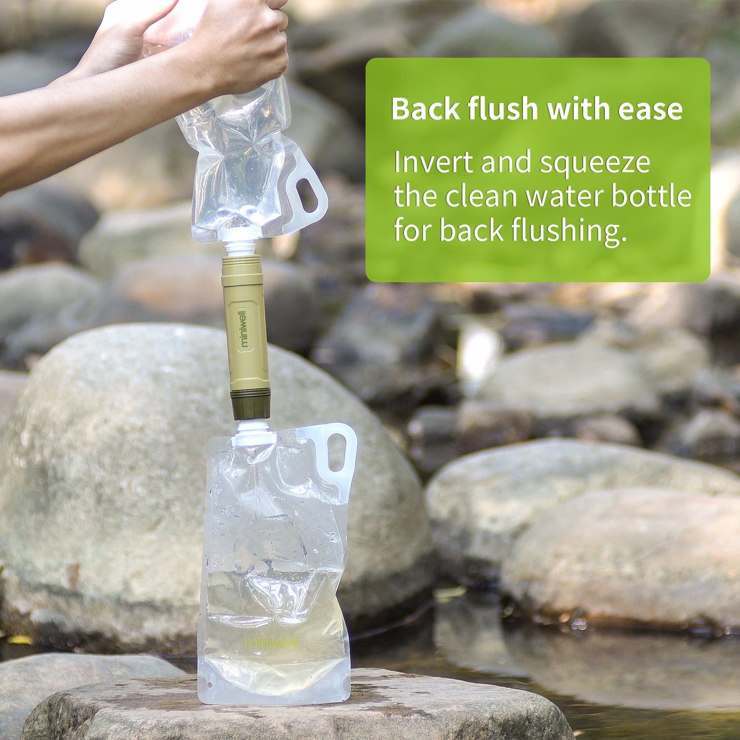 Outdoor Portable Water Purifier Filtration