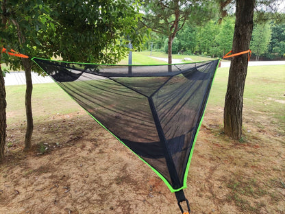 Aerial Multi-person Triangle Hammock Portable